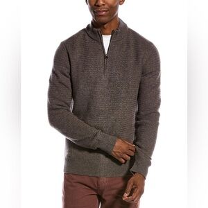 Billy Reid Merino Wool Half-Zip Mock Neck Sweater – Men’s XXL (Fits L/XL)